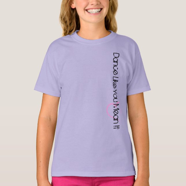 T-shirt Danse comme vous moyen il - lavande (Devant)