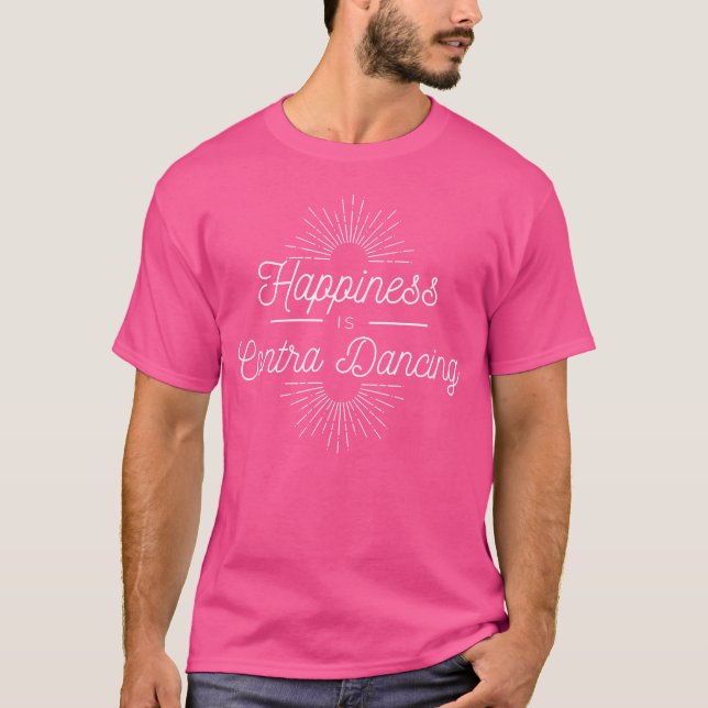 T-shirt Danse Contra Danseur Contra Danse Carrée Contra (Devant)