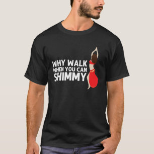 T-shirt Danse cool Belly Pour Hommes Femmes Danseur Shimmy