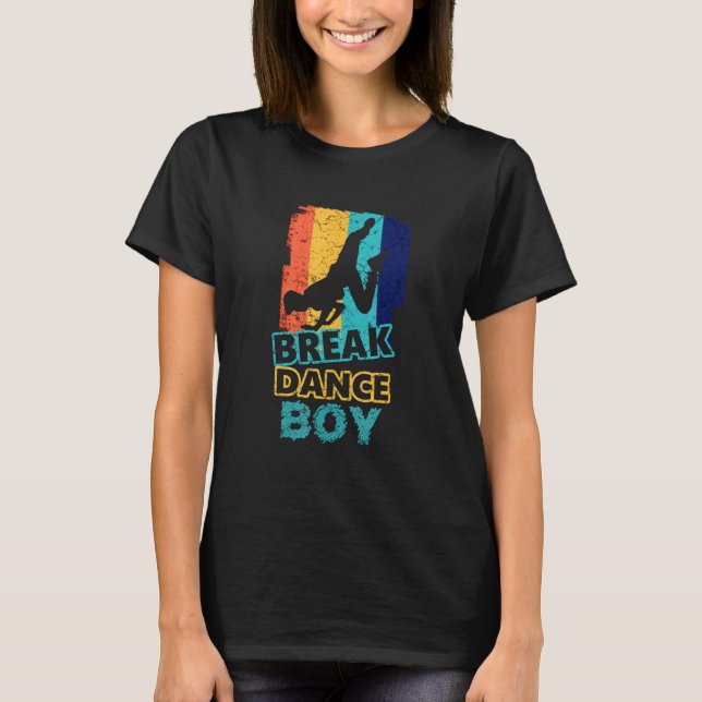 T-shirt Danse Dancing Breakdance Boy (Devant)