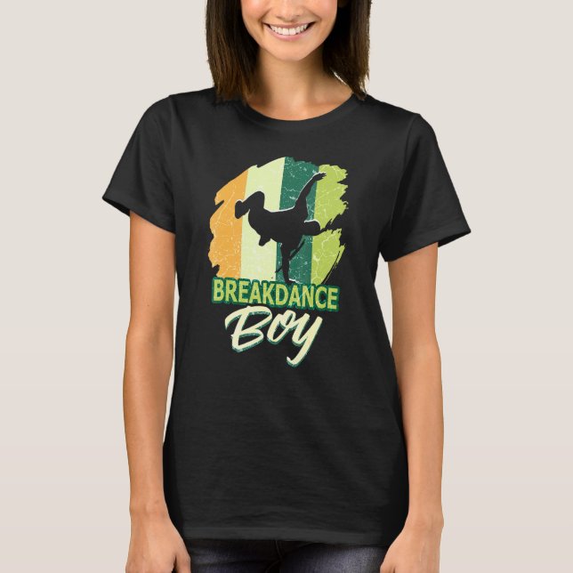 T-shirt Danse Dancing Breakdance Boy 9 (Devant)