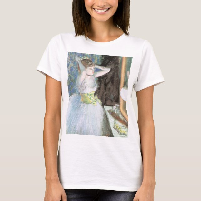T-shirt Danse dans sa chambre à coucher par Edgar Degas (Devant)