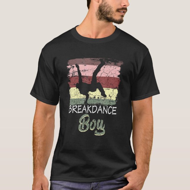 T-shirt Danse Danse Dancing Breakdance Boy 12 (Devant)
