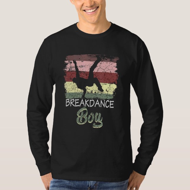 T-shirt Danse Danse Dancing Breakdance Boy 12 (Devant)