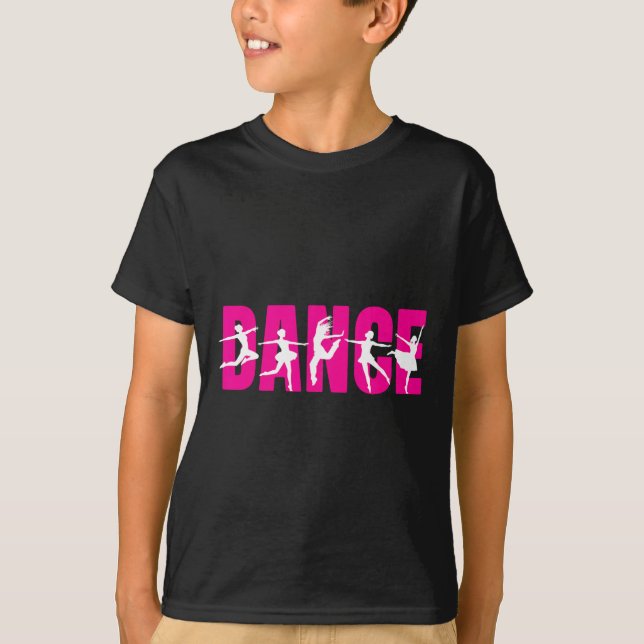 T-shirt Danse - Danse Danseuse Amour (Devant)