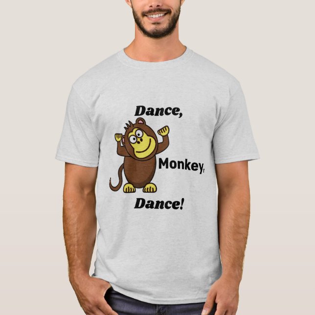 T-shirt Danse, Danse des singes ! (Devant)
