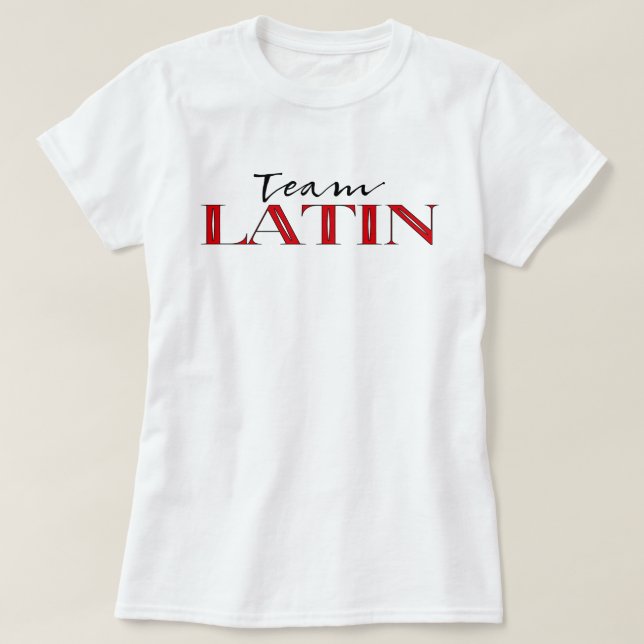 T-shirt Danse de bal latine (Design devant)