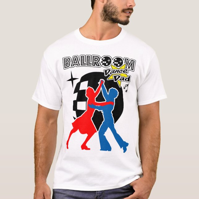 T-shirt Danse de bal papa (Devant)