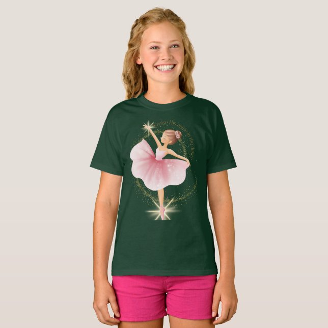 T-Shirt Danse de Ballerine (Devant entier)