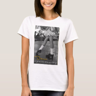 T-shirt Danse de BW comme si personne observaient la