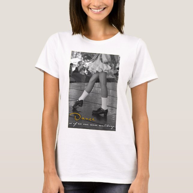 T-shirt Danse de BW comme si personne observaient la (Devant)