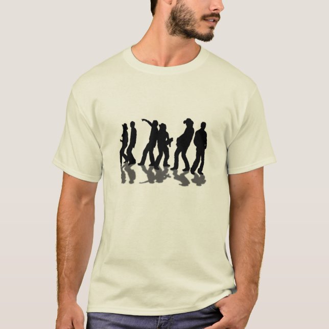 T-shirt Danse de cowboys (Devant)