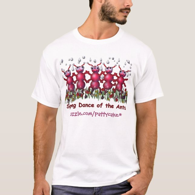 T-shirt danse de fourmi (Devant)