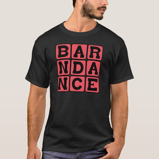 T-shirt Danse de grange, danse folklorique traditionnelle (Devant)
