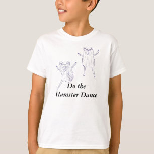 T-shirt danse de hamster,