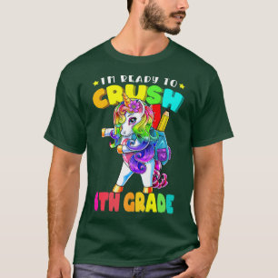 T-shirt Danse de la 6e année Unicorne Retour à l'école fil
