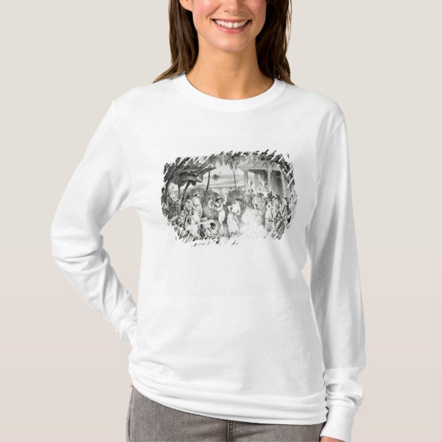 T-shirt Danse de Landu (Devant)