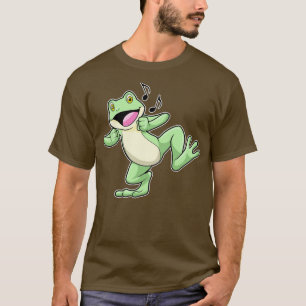T-shirt Danse de musique de grenouille