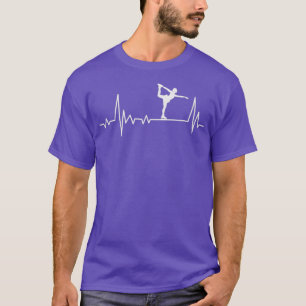 T-shirt Danse de patinage sur glace Figure Coeur Point Ryt