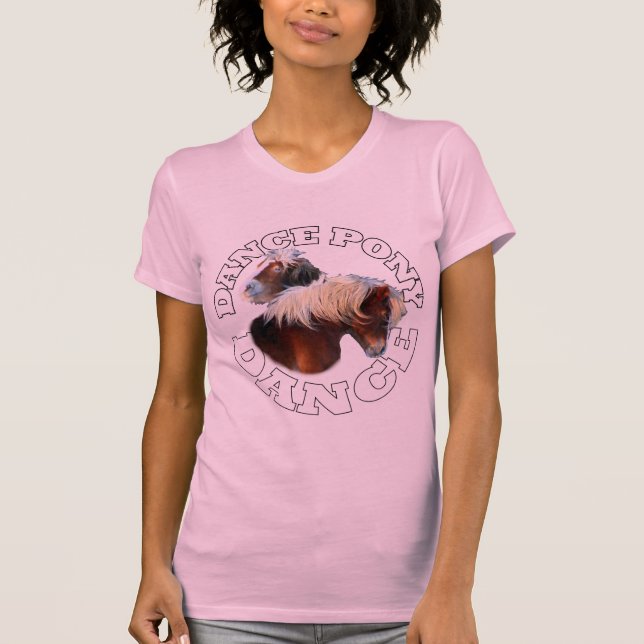 T-shirt Danse de poney de danse (Devant)