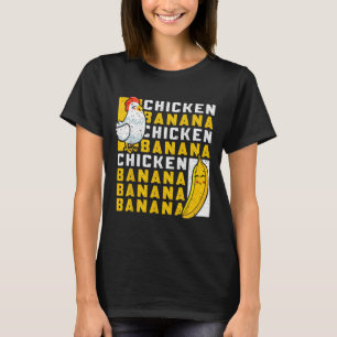 T-shirt Danse de poulet et de Nana Mème de fruit drôle pou