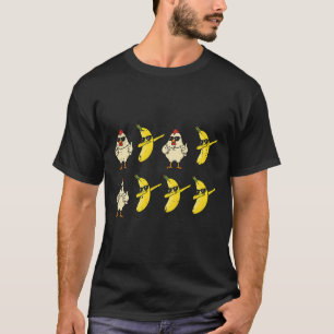 T-shirt Danse de poulet Nana Dab Danse drôle mème enfants 