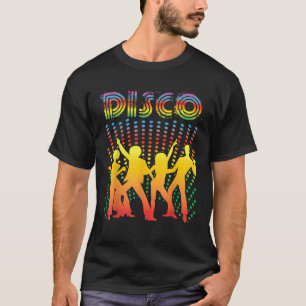 T-shirt Danse de style vintage disco Rétro Disco