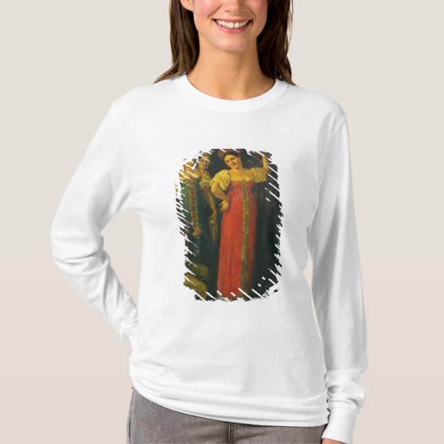 T-shirt Danse de violoniste et de trois femmes (Devant)