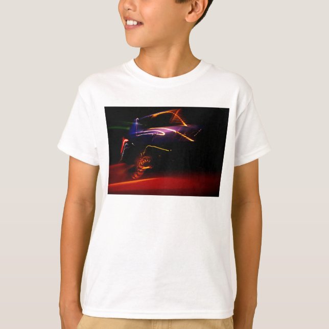 T-shirt danse de voiture violette (Devant)