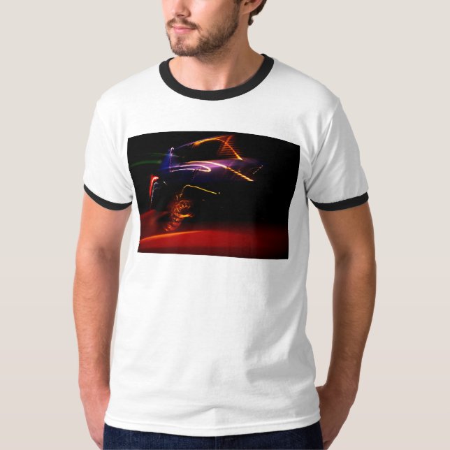 T-shirt danse de voiture violette (Devant)