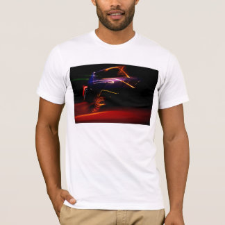 T-shirt danse de voiture violette
