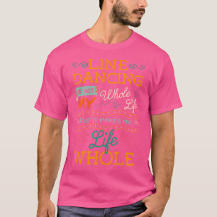 T-shirt Danse en ligne Danse chorégraphiée Professeur Grou