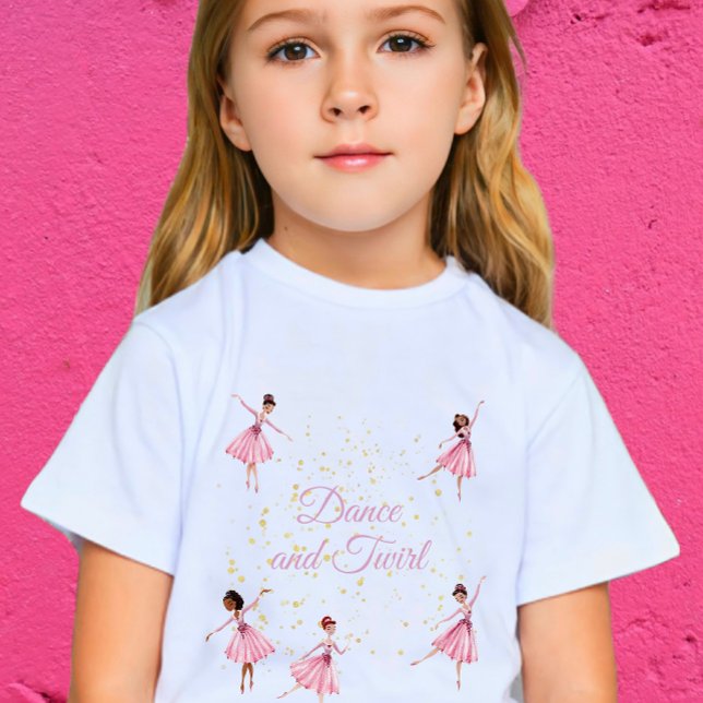 T-Shirt Danse et ballerine (Créateur téléchargé)