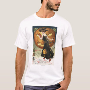 T-shirt Danse et citrouille de Halloween GreetingWitch