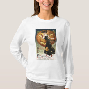 T-shirt Danse et citrouille de Halloween GreetingWitch
