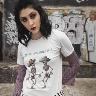 T-shirt Danse Éternelle Dia de los Muertos Calaveras