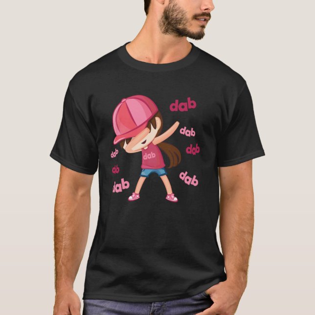 T-shirt Danse Floss, Tee Shirts Dabbing, Graphique de Dans (Devant)