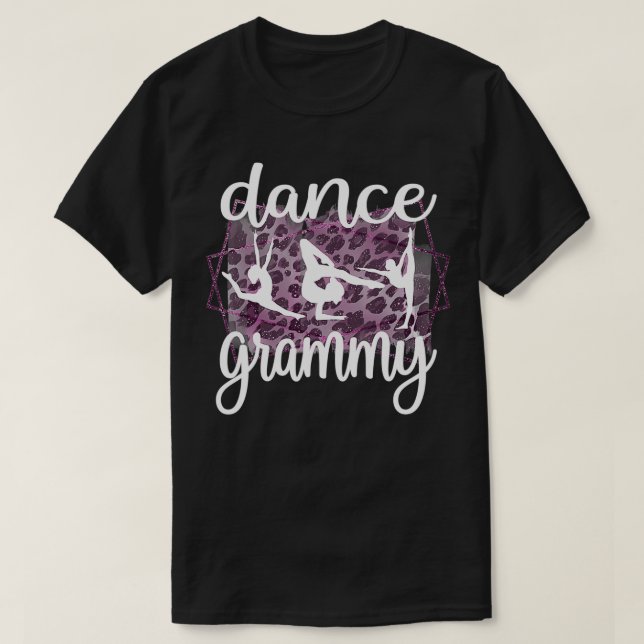 T-shirt Danse Grammy Grand-Mère Grammy D'Une Danse Dansant (Design devant)