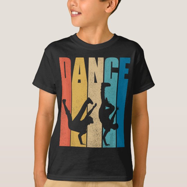 T-shirt Danse Hip hop Dancing HipHop Dancer Breakdance Bre (Devant)