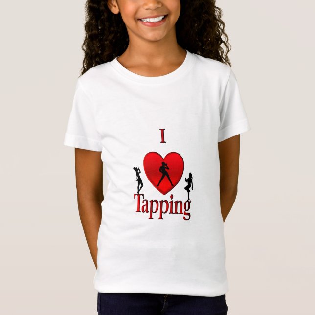T-Shirt Danse I Heart Tap (Devant)