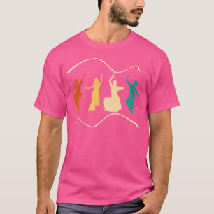 T-shirt Danse Indienne Pour Une Danse Bharatanatyam