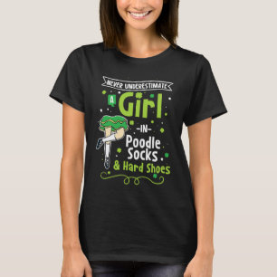 T-shirt Danse Irlandaise Chaussettes Poodle I Stepdance Ta
