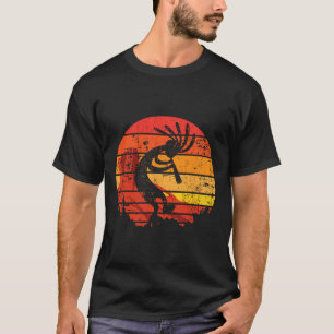 T-shirt Danse Kokopelli Sud-Ouest des États-Unis Amérindie