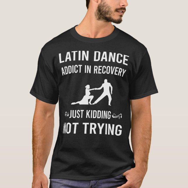 T-shirt Danse latine de récupération (Devant)