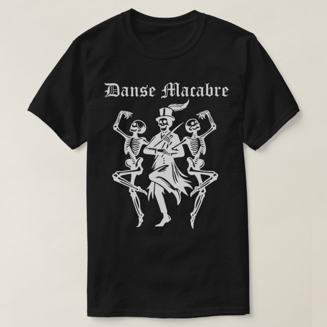 T-shirt danse macabre 1 (Design devant)