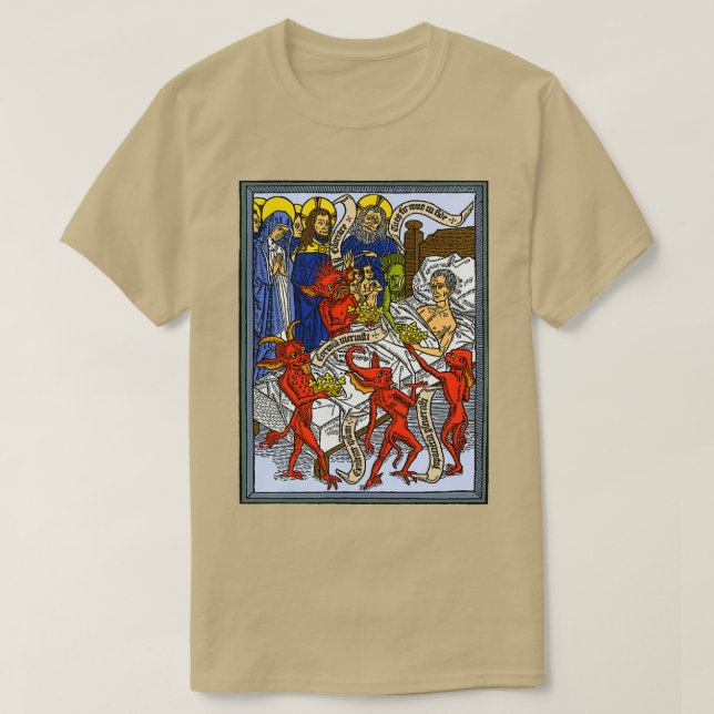 T-shirt Danse Macabre Fierté de l'esprit (Design devant)