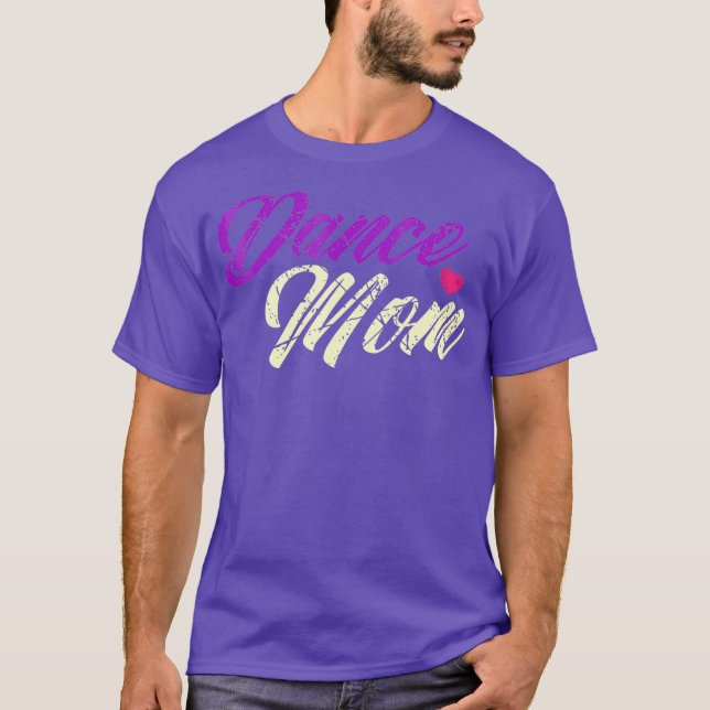 T-shirt Danse Maman Danse Maman Danse Maman Mère Disco (Devant)