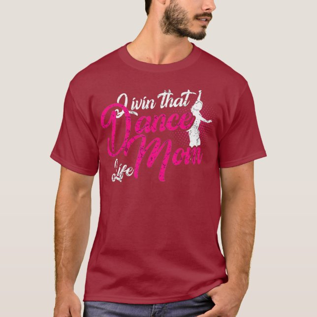 T-shirt Danse Maman Danse Maman Danse Maman Mère Disco Tee (Devant)