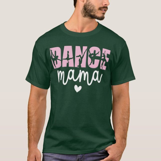 T-shirt Danse Maman Danse Mère d'une Danseuse Maman qui Da (Devant)