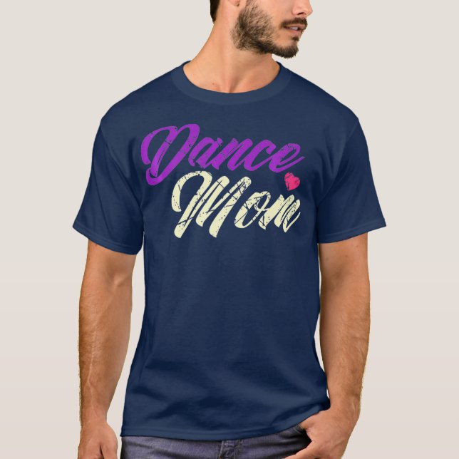 T-shirt Danse maman Danser maman Danser maman mère Disco P (Devant)